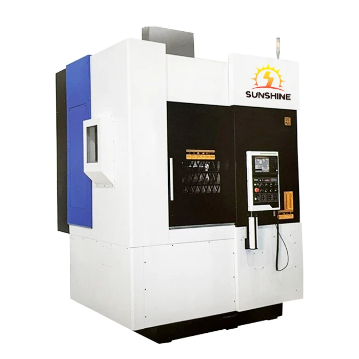 Disc Wheel Hub Metal Cutting CNC Vertical Lathe