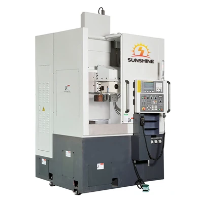 เครื่องกลึงแนวตั้ง CNC แบบมาตรฐานแบบยกอัตโนมัติ