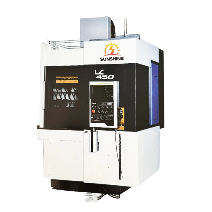 Multifunctional vertical lathe for turning