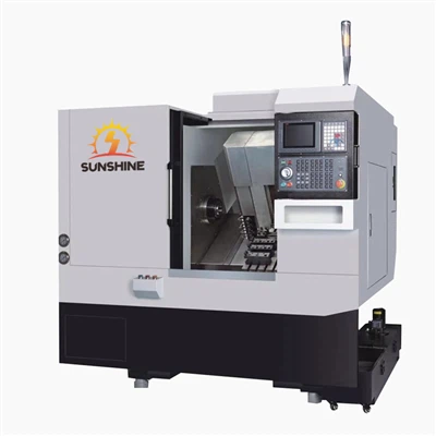 เครื่องกลึง CNC แบบเอียงที่มีความแข็งแกร่งสูง